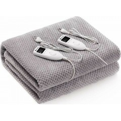 Rohnson R-035 Διπλή Ηλεκτρική Κουβέρτα Πλενόμενη με Χρονοδιακόπτη Γκρι 120W 140x160εκ. Rohnson R-035 Διπλή Ηλεκτρική Κουβέρτα Πλενόμενη με Χρονοδιακόπτη Γκρι 120W 140x160εκ.